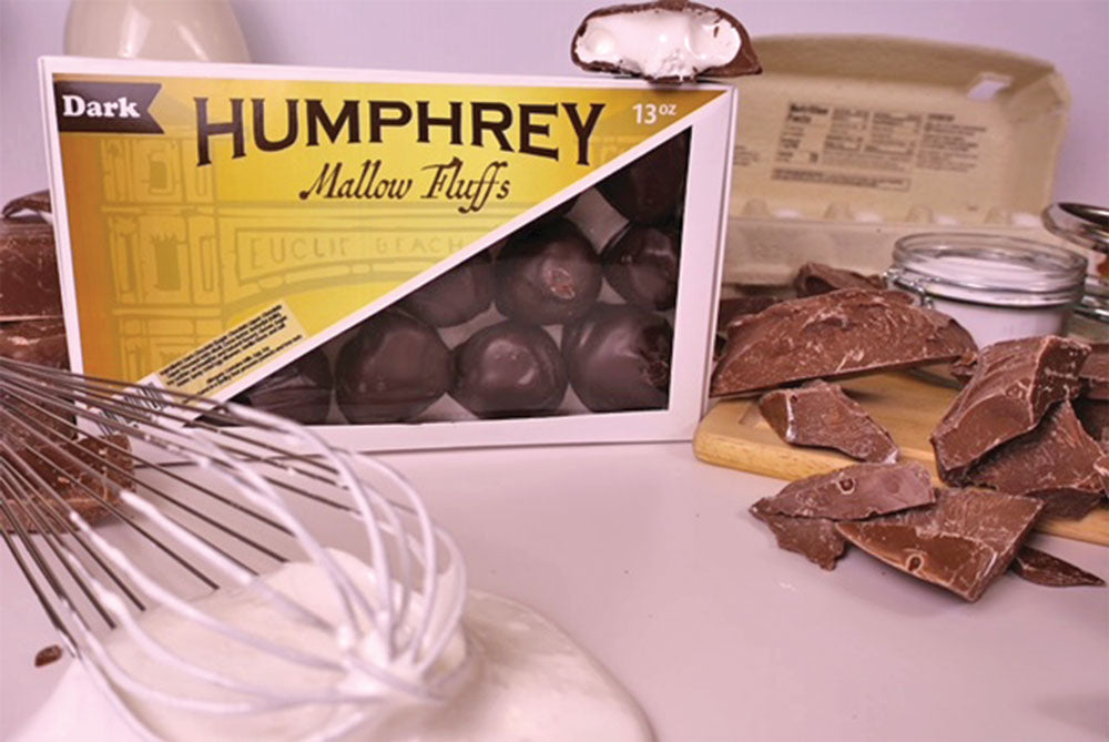 Humphrey Mallow Fluffs 13oz Box Dark Chocolate
